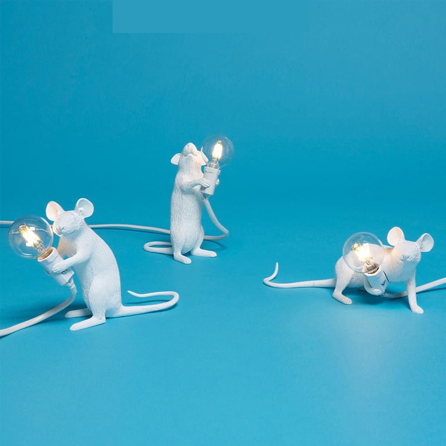 Modern Resin Mouse Led Night Lights - ElookzDesign